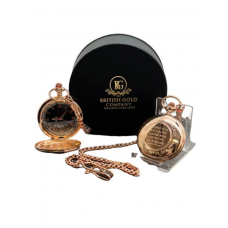Winston Churchill Signed Diplomacy Quote Pocket Watch